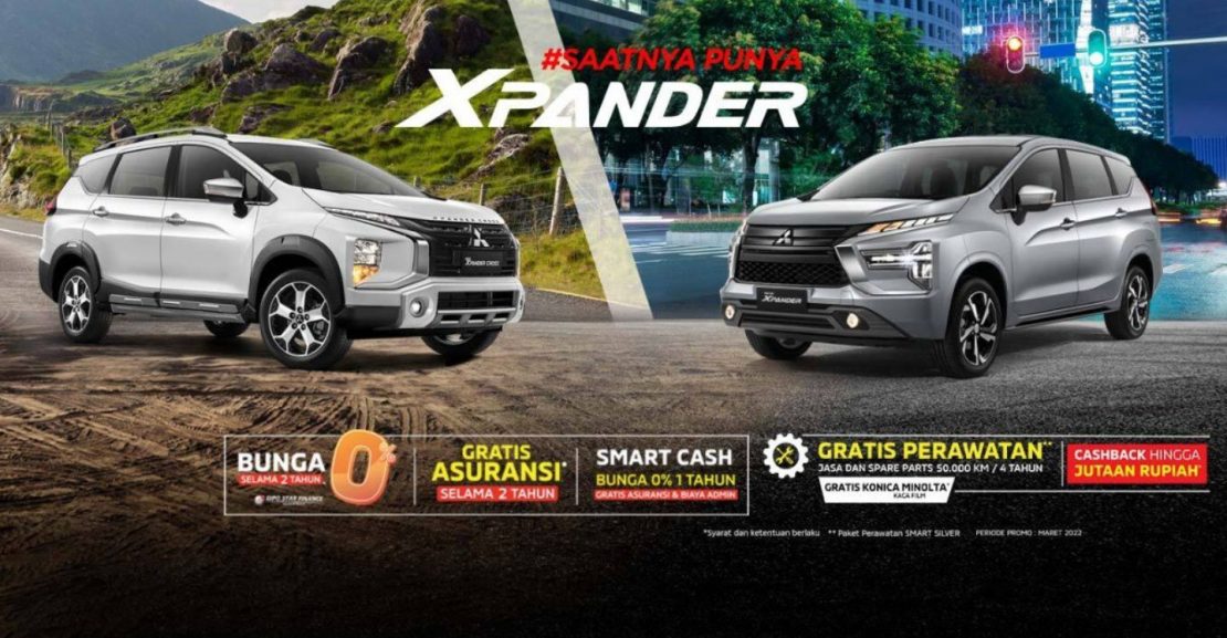 BERAGAM PROGRAM PENJUALAN PADA BULAN MARET 2022 DARI MITSUBISHI MOTORS