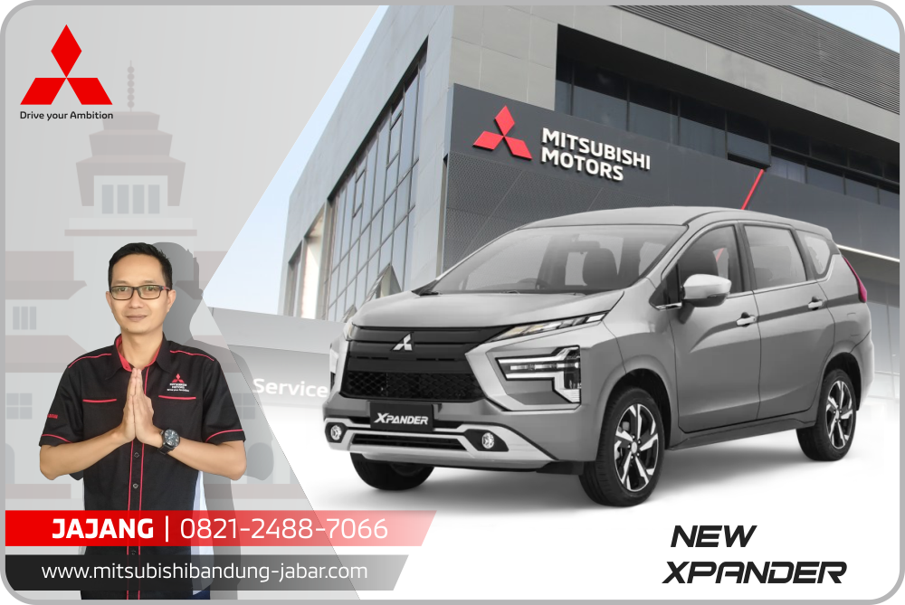 banner new xpander mitsubishi bandung jabar